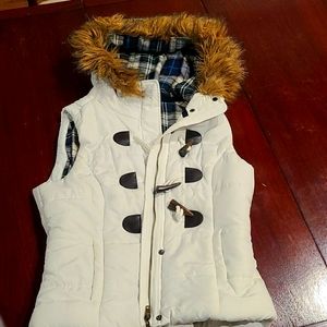 Puffer Hooded Vest Coat